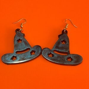 ARETES / HALLOWEEN / SOMBRERO BRUJA